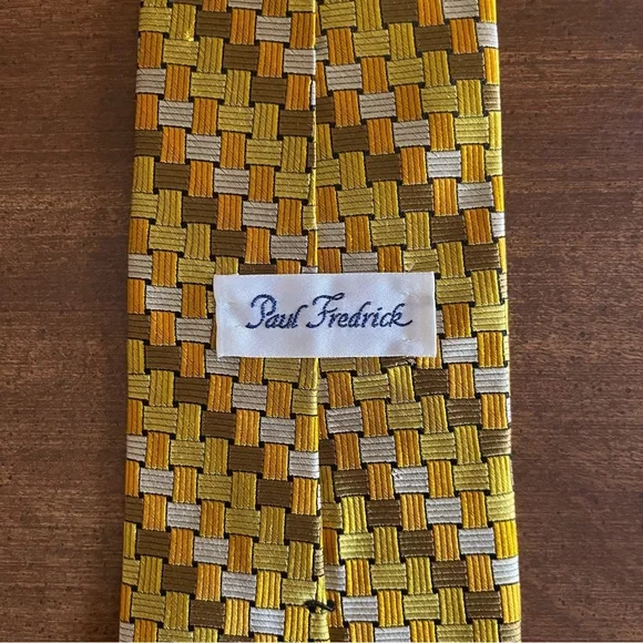 Gold Paul Fredrick Basket Weave - Picture 5 of 5